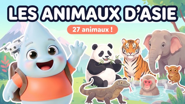 Les animaux d'Asie
