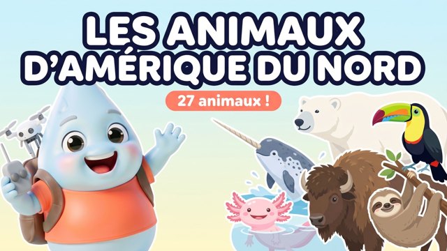 Les animaux d'Amérique du Nord et centrale