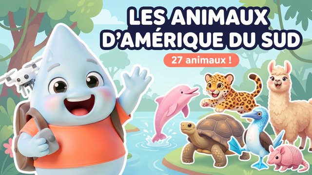 Les animaux d'Amérique du Sud